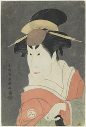 Osagawa Tsuneyo II in einer Frauenrolle, 1794